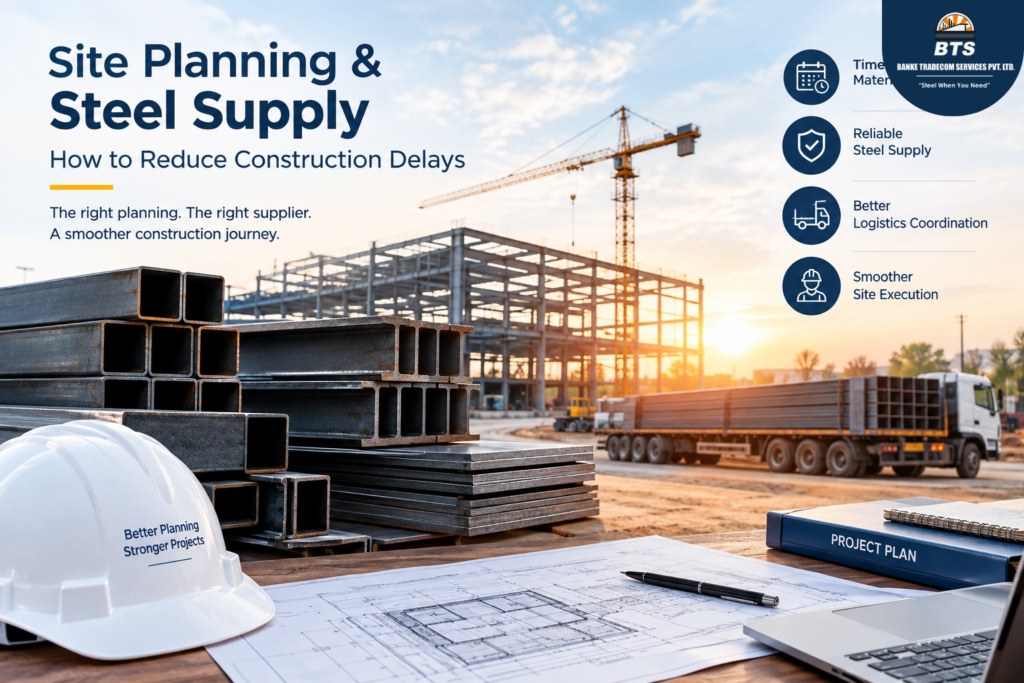 How Site Planning and Reliable Steel Supply Can Improve Construction Project Execution