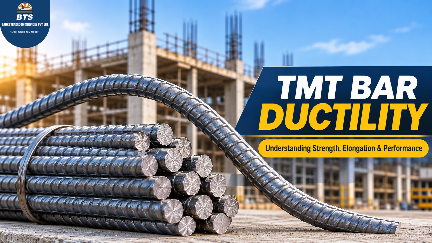 TMT Bar Ductility in Construction