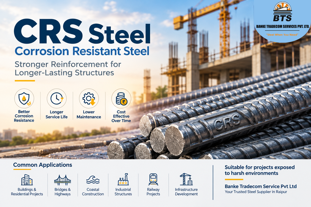 Corrosion Resistant Steel , CRS Steel: Meaning, Price, Benefits & Uses